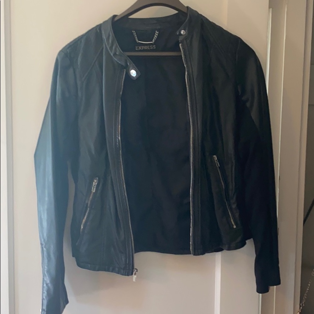 Express Faux Leather Jacket
